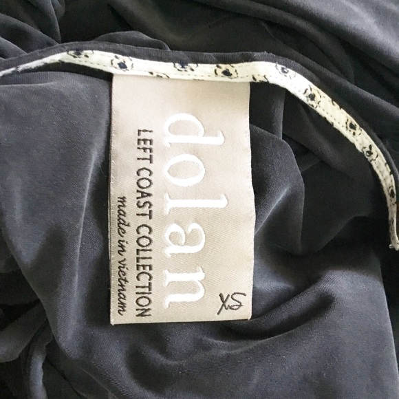 Anthropologie Dolan Soft Black Dress Size XS - Picture 6 of 6